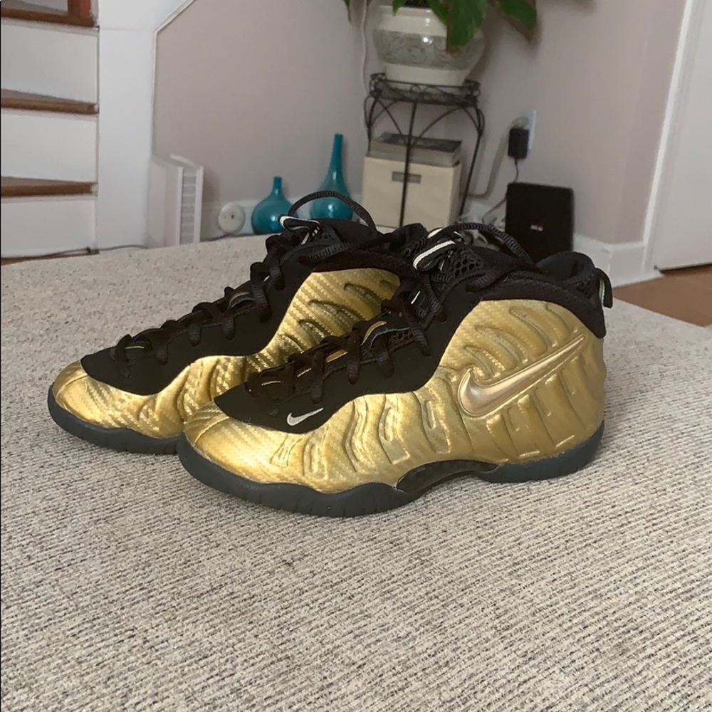 Nike Foamposite Pro Metallic Gold